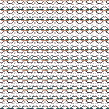 Geometrik şekilli kusursuz desen vektör çizimi