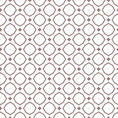Geometrik şekilli kusursuz desen vektör çizimi