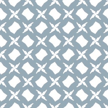 Geometrik şekilli kusursuz desen vektör çizimi