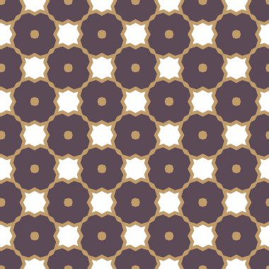 Tekrarlanan geometrik şekilli kusursuz desen, vektör illüstrasyonuName