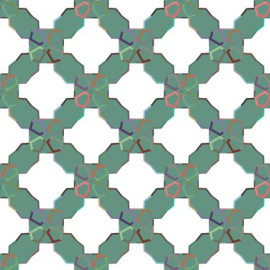 soyut dikişsiz geometrik desen resimleme arkaplanı 