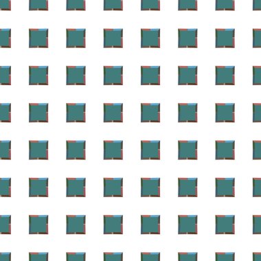 Geometrik şekilli kusursuz desen vektör çizimi