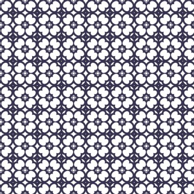 Geometrik şekilli kusursuz desen vektör çizimi