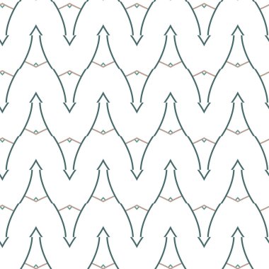 Soyut geometrik şekilli kusursuz desen