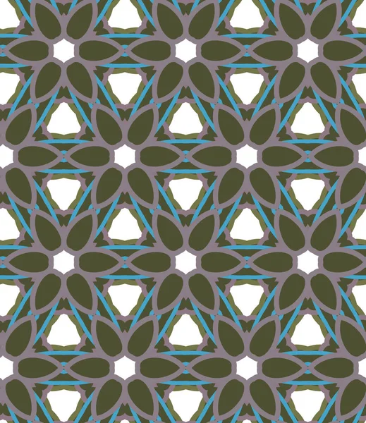 Texture de fond abstraite dans un style ornemental géométrique. design sans couture. — Image vectorielle