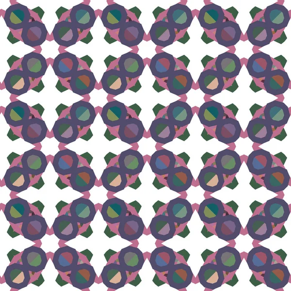 Patrón Ornamental Geométrico Sin Costuras Fondo Abstracto — Vector de stock