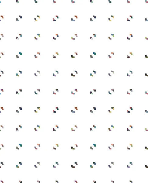 Modello Senza Soluzione Continuità Con Forme Geometriche Illustrazione Vettoriale — Vettoriale Stock