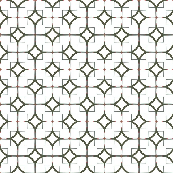 Astratto Senza Soluzione Continuità Modello Geometrico Illustrazione Sfondo — Vettoriale Stock