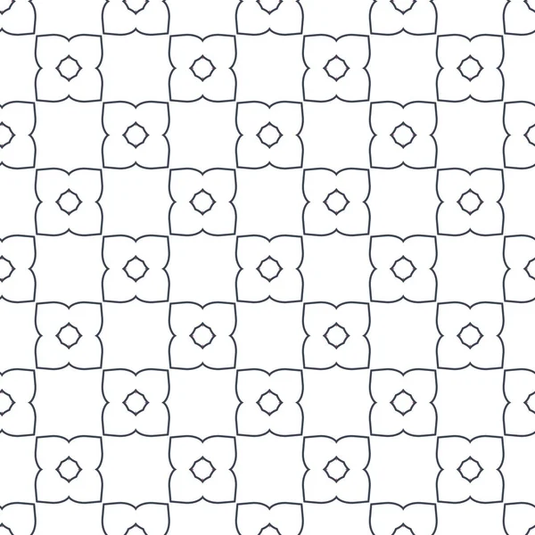 Nahtlose Muster Mit Geometrischen Formen Vektorillustration — Stockvektor