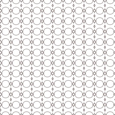 Geometrik şekilli kusursuz desen vektör çizimi