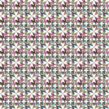 Kusursuz şablon, soyut duvar kağıdı, vektör illüstrasyonu 