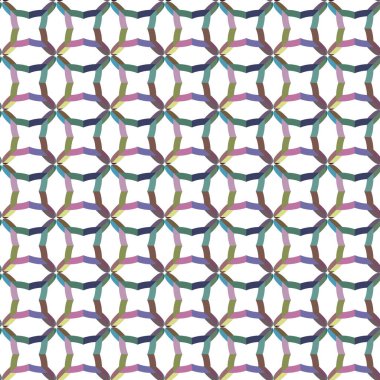 Tekrarlanan geometrik şekilli kusursuz desen, vektör illüstrasyonuName