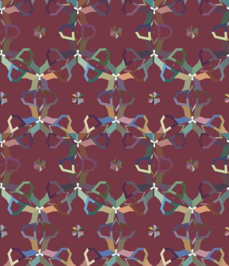 soyut dikişsiz geometrik desen resimleme arkaplanı 