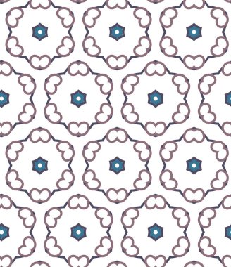 Kusursuz şablon, soyut duvar kağıdı, vektör illüstrasyonu 