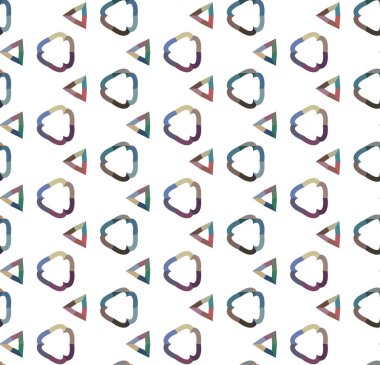 soyut dikişsiz geometrik desen resimleme arkaplanı