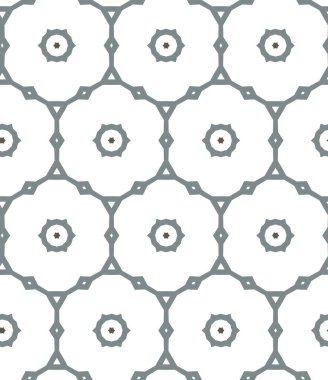 Geometrik şekilli kusursuz desen vektör çizimi