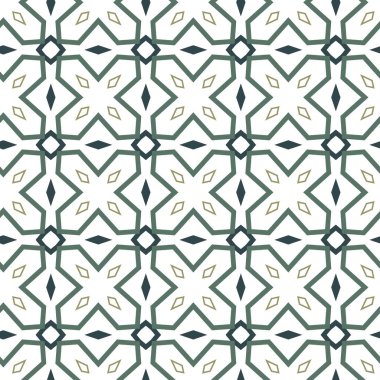 Geometrik şekilli kusursuz desen vektör çizimi