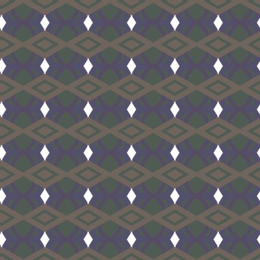 Geometrik şekilli kusursuz desen vektör çizimi