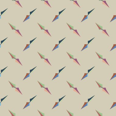 soyut dikişsiz geometrik desen resimleme arkaplanı