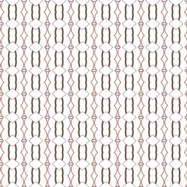 Tekrarlanan geometrik şekilli kusursuz desen, vektör illüstrasyonuName