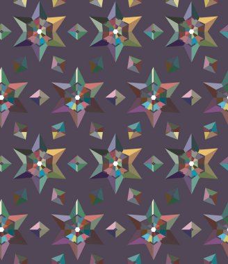 Kusursuz şablon, soyut duvar kağıdı, vektör illüstrasyonu 