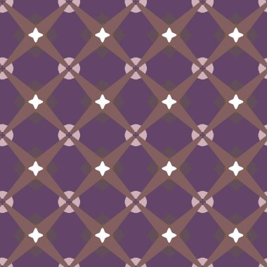 Tekrarlanan geometrik şekilli kusursuz desen, vektör illüstrasyonuName