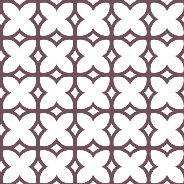 Geometrik şekilli kusursuz desen vektör çizimi