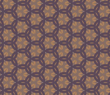 farklı geometrik şekillere sahip soyut, pürüzsüz desensiz vektör çizimi