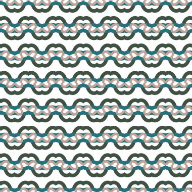 Soyut geometrik şekilli kusursuz desen