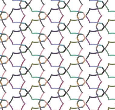 Geometrik süs tarzında soyut arkaplan dokusu. Kusursuz tasarım.