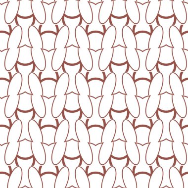 Geometrik şekilli kusursuz desen vektör çizimi