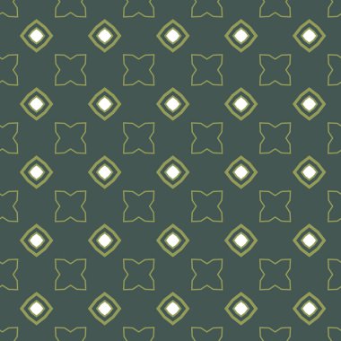 Tekrarlanan geometrik şekilli kusursuz desen, vektör illüstrasyonuName