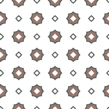 Tekrarlanan geometrik şekilli kusursuz desen, vektör illüstrasyonuName