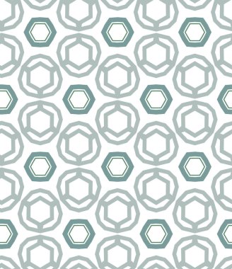 Geometrik şekilli kusursuz desen vektör çizimi