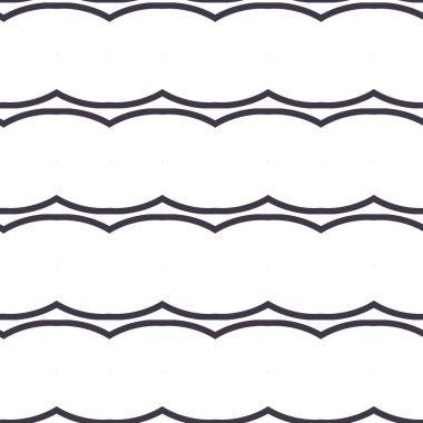 Geometrik şekilli kusursuz desen vektör çizimi