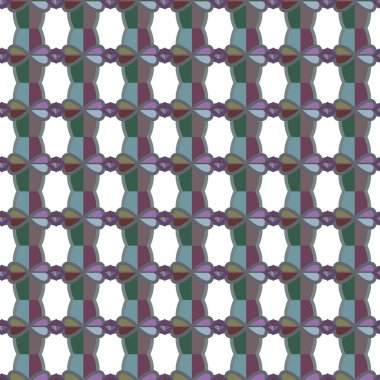 Geometrik şekilli kusursuz desen vektör çizimi