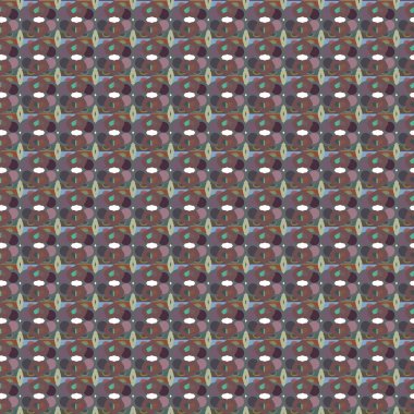 Tekrarlanan geometrik şekilli kusursuz desen, vektör illüstrasyonuName