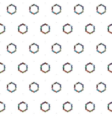 soyut dikişsiz geometrik desen resimleme arkaplanı 