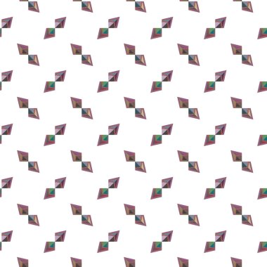 Tekrarlanan geometrik şekilli kusursuz desen, vektör illüstrasyonuName