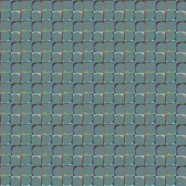 Geometrik şekilli kusursuz desen vektör çizimi