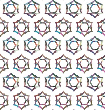 soyut dikişsiz geometrik desen resimleme arkaplanı 