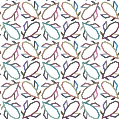 soyut dikişsiz geometrik desen resimleme arkaplanı 