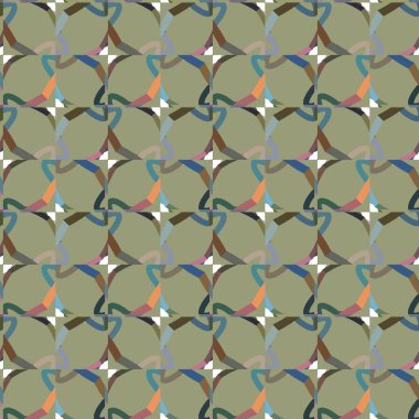 Tekrarlanan geometrik şekilli kusursuz desen, vektör illüstrasyonuName