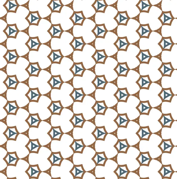 Abstrakt Sömlös Geometriska Mönster Illustration Bakgrund — Stock vektor