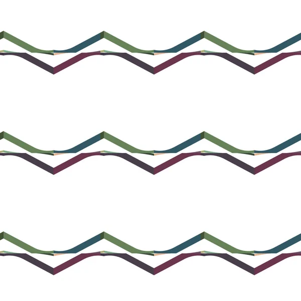 Padrão Sem Costura Com Formas Geométricas Abstratas —  Vetores de Stock