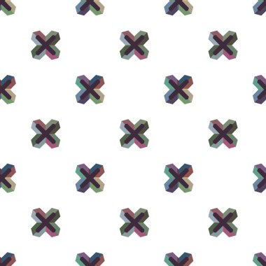 soyut dikişsiz geometrik desen resimleme arkaplanı