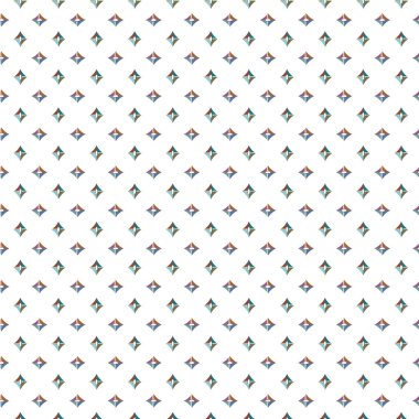 Tekrarlanan geometrik şekilli kusursuz desen, vektör illüstrasyonuName