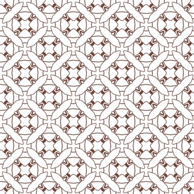 Geometrik şekilli kusursuz desen vektör çizimi