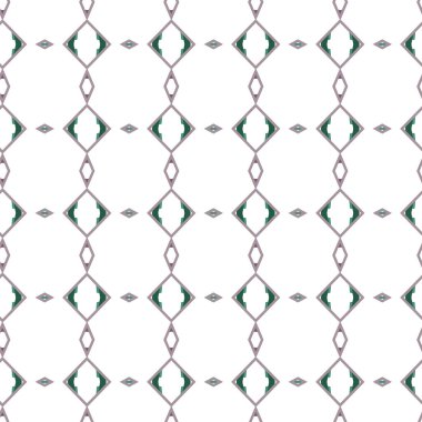 farklı geometrik şekillere sahip soyut, pürüzsüz desensiz vektör çizimi