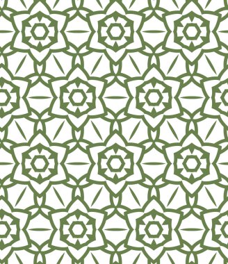 Geometrik şekilli kusursuz desen vektör çizimi